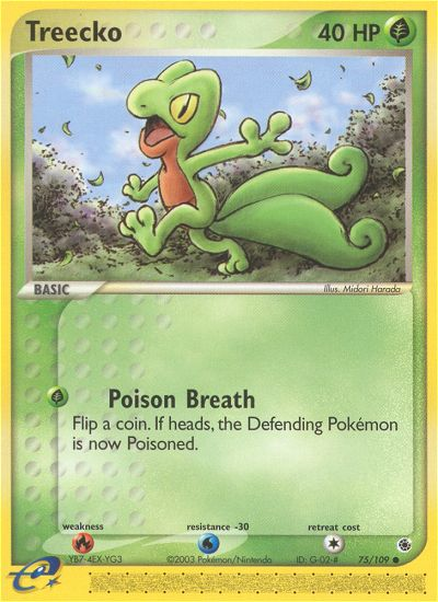 Treecko (75/109) [EX: Ruby & Sapphire] | Mindsight Gaming