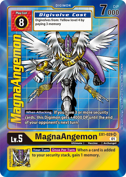 MagnaAngemon [EX1-029] (Alternate Art) [Classic Collection] | Mindsight Gaming