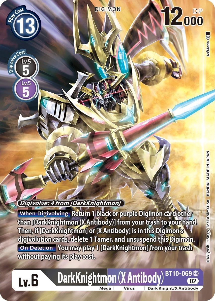 DarkKnightmon (X Antibody) [BT10-069] (Alternate Art) [Xros Encounter] | Mindsight Gaming