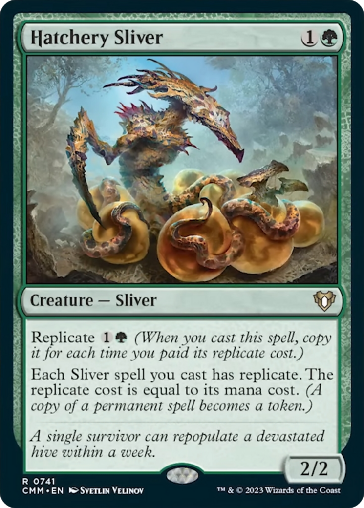 Hatchery Sliver [Commander Masters] | Mindsight Gaming