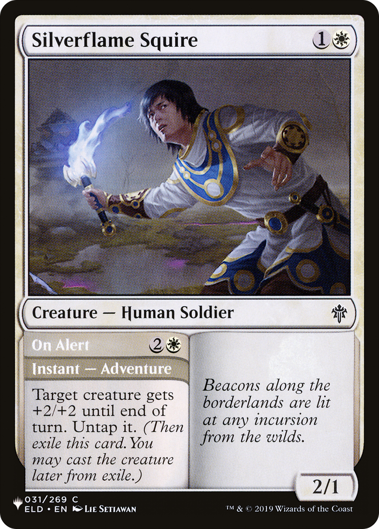 Silverflame Squire [The List] | Mindsight Gaming