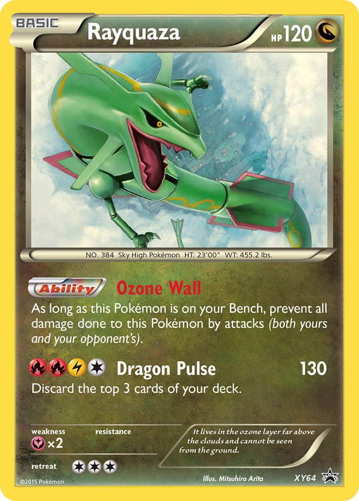 Rayquaza (XY64) [XY: Black Star Promos] | Mindsight Gaming