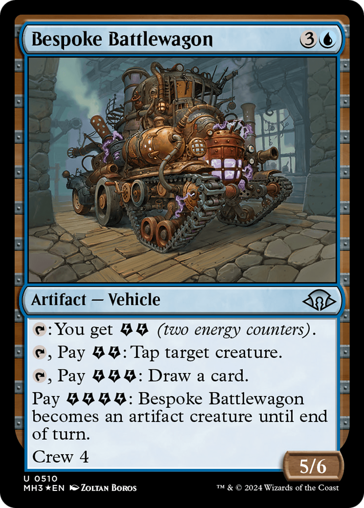 Bespoke Battlewagon (Ripple Foil) [Modern Horizons 3] | Mindsight Gaming