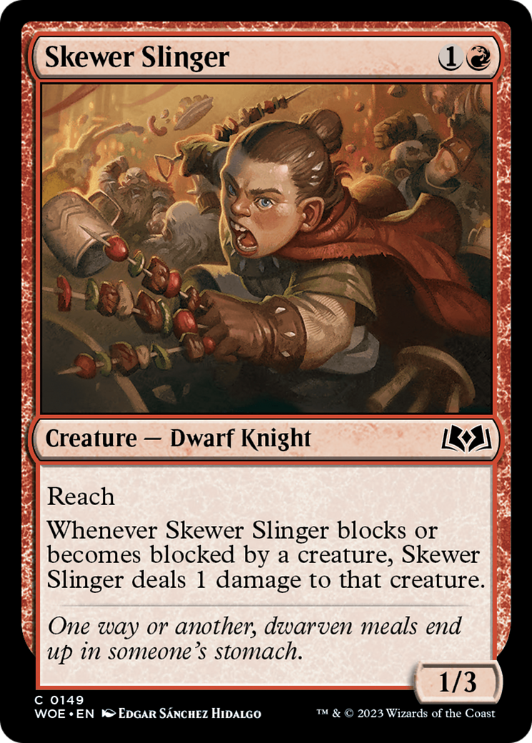 Skewer Slinger [Wilds of Eldraine] | Mindsight Gaming