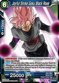 Joyful Strike Goku Black Rose (Foil Version) (P-015) [Promotion Cards] | Mindsight Gaming