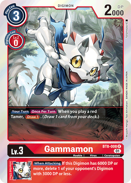 Gammamon [BT8-008] [New Awakening] | Mindsight Gaming