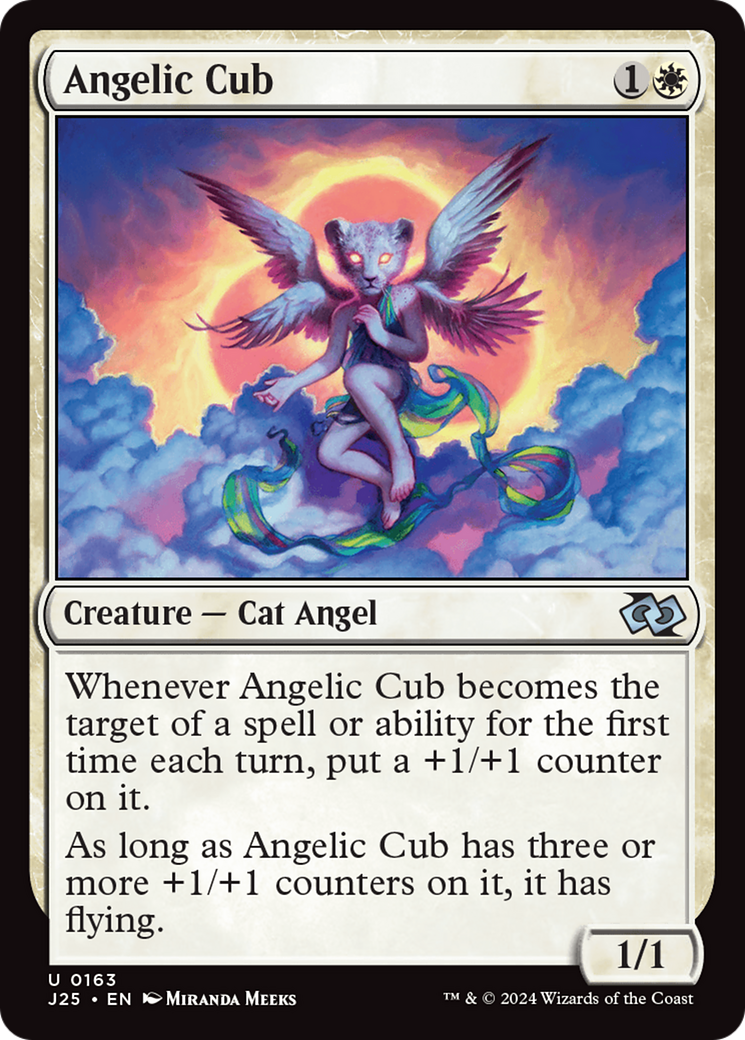 Angelic Cub [Foundations Jumpstart] | Mindsight Gaming