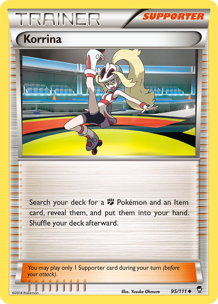 Korrina (95/111) [XY: Furious Fists] | Mindsight Gaming