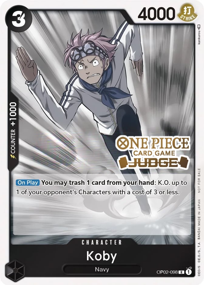 Koby (Judge) [One Piece Promotion Cards] | Mindsight Gaming