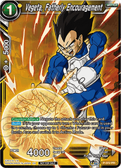 Vegeta, Fatherly Encouragement (Unison Warrior Series Boost Tournament Pack Vol. 7) (P-372) [Tournament Promotion Cards] | Mindsight Gaming