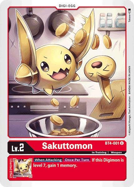 Sakuttomon [BT4-001] [Great Legend] | Mindsight Gaming