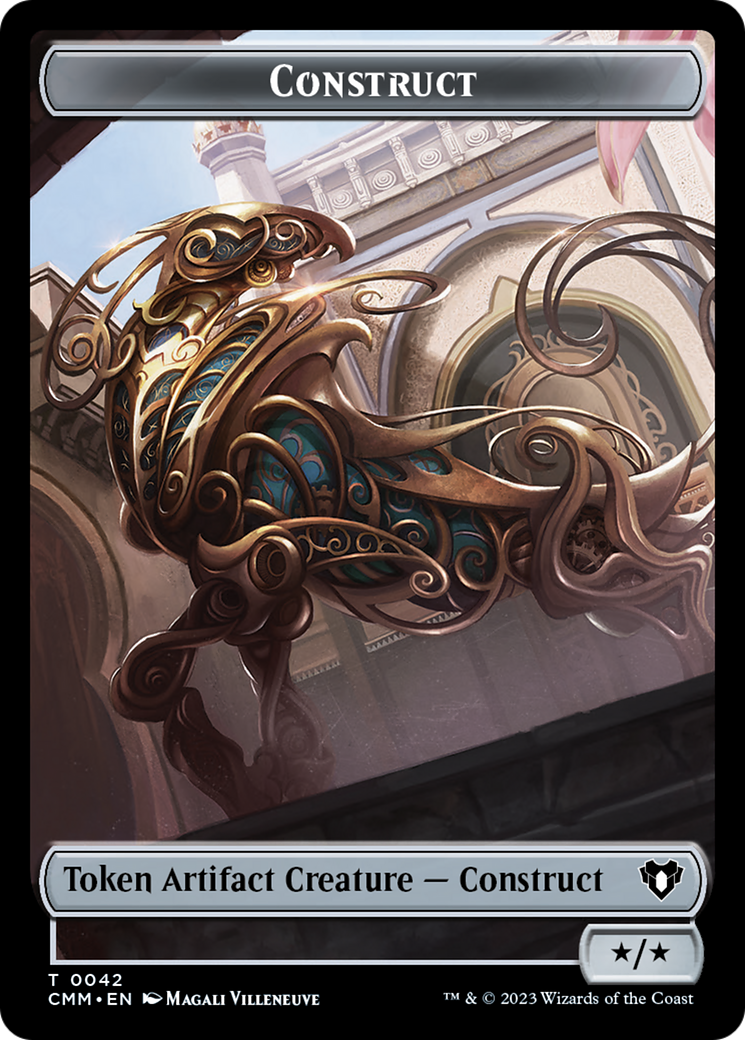 Construct Token (42) [Commander Masters Tokens] | Mindsight Gaming