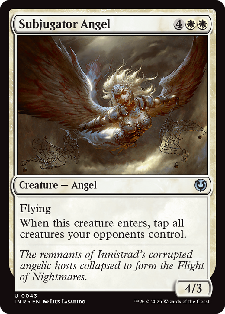 Subjugator Angel [Innistrad Remastered] | Mindsight Gaming