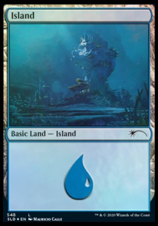 Island (Under the Sea) (548) [Secret Lair Drop Promos] | Mindsight Gaming