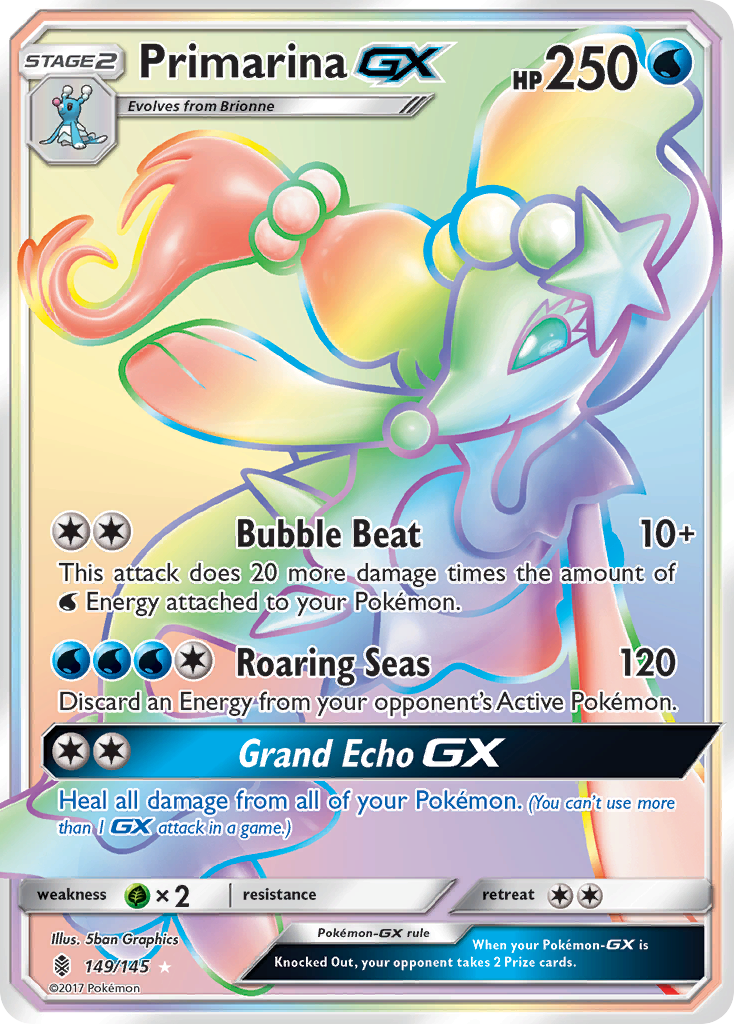 Primarina GX (149/145) [Sun & Moon: Guardians Rising] | Mindsight Gaming