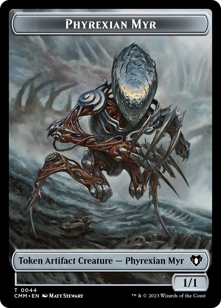 Phyrexian Myr Token [Commander Masters Tokens] | Mindsight Gaming