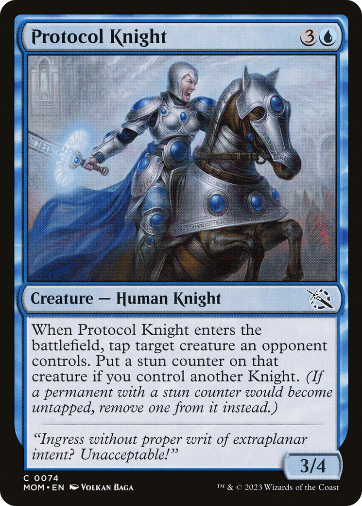 Protocol Knight [March of the Machine] | Mindsight Gaming