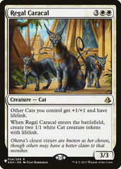 Regal Caracal [The List] | Mindsight Gaming