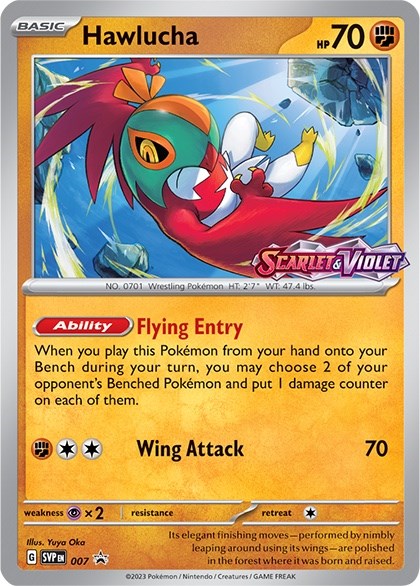 Hawlucha (007) [Scarlet & Violet: Black Star Promos] | Mindsight Gaming