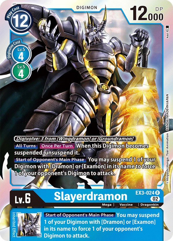 Slayerdramon [EX3-024] [Draconic Roar] | Mindsight Gaming