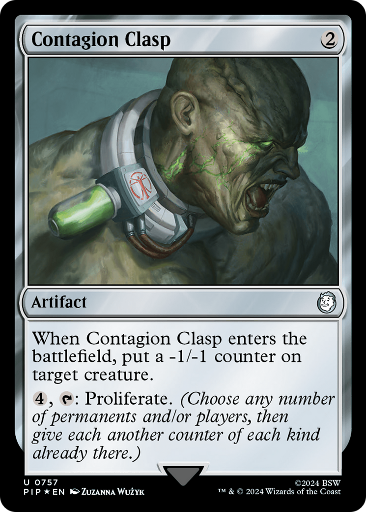 Contagion Clasp (Surge Foil) [Fallout] | Mindsight Gaming