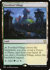 Fortified Village [Phyrexia: All Will Be One Commander] | Mindsight Gaming