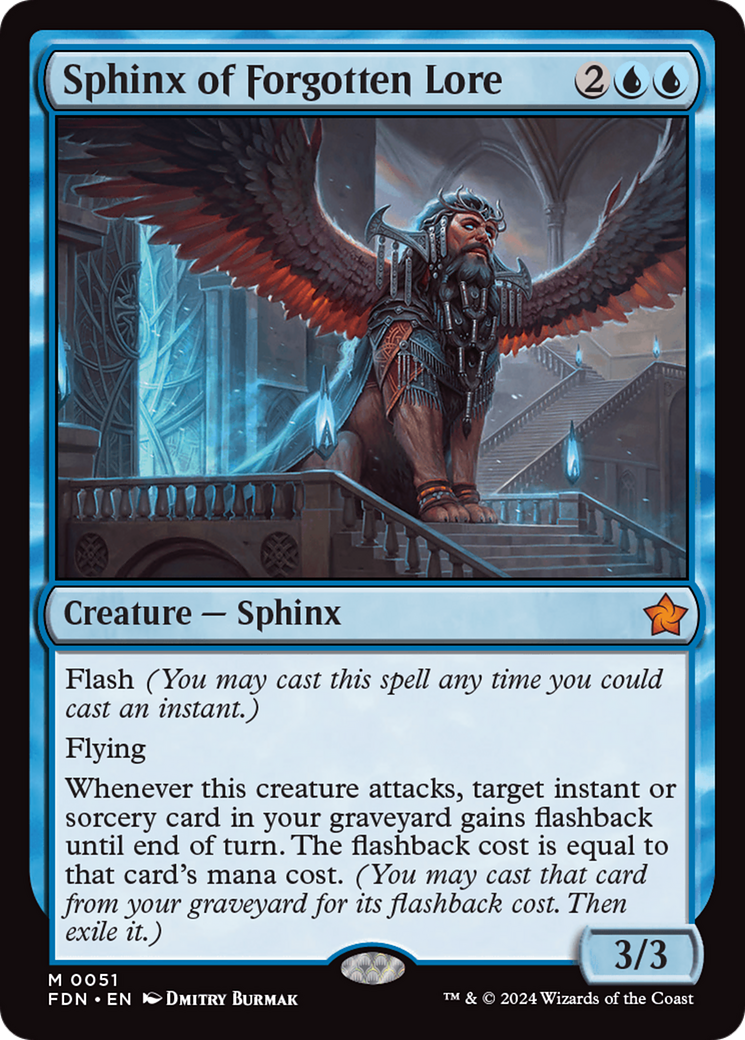 Sphinx of Forgotten Lore [Foundations] | Mindsight Gaming