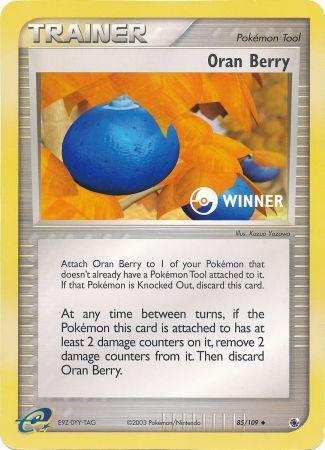 Oran Berry (85/109) (Jumbo Card) [EX: Ruby & Sapphire] | Mindsight Gaming