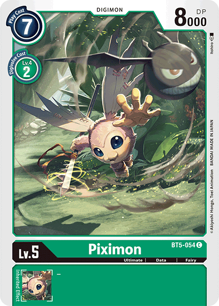 Piximon [BT5-054] [Battle of Omni] | Mindsight Gaming