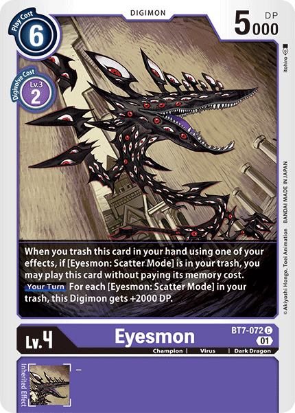 Eyesmon [BT7-072] [Next Adventure] | Mindsight Gaming