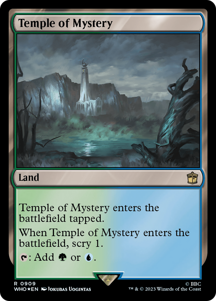 Temple of Mystery (Surge Foil) [Doctor Who] | Mindsight Gaming