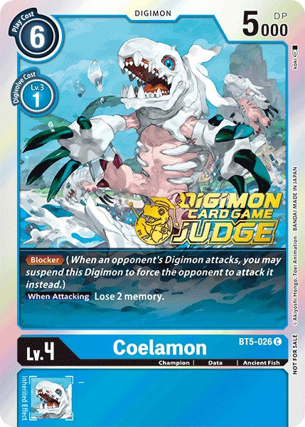 Coelamon [BT5-026] (Judge Pack 1) [Battle of Omni Promos] | Mindsight Gaming