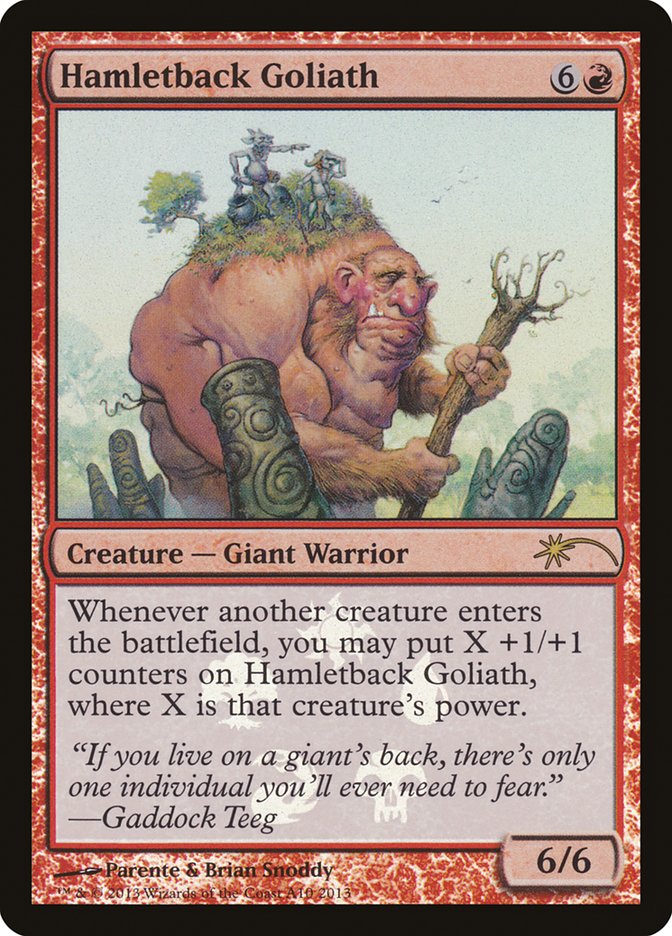 Hamletback Goliath [Resale Promos] | Mindsight Gaming