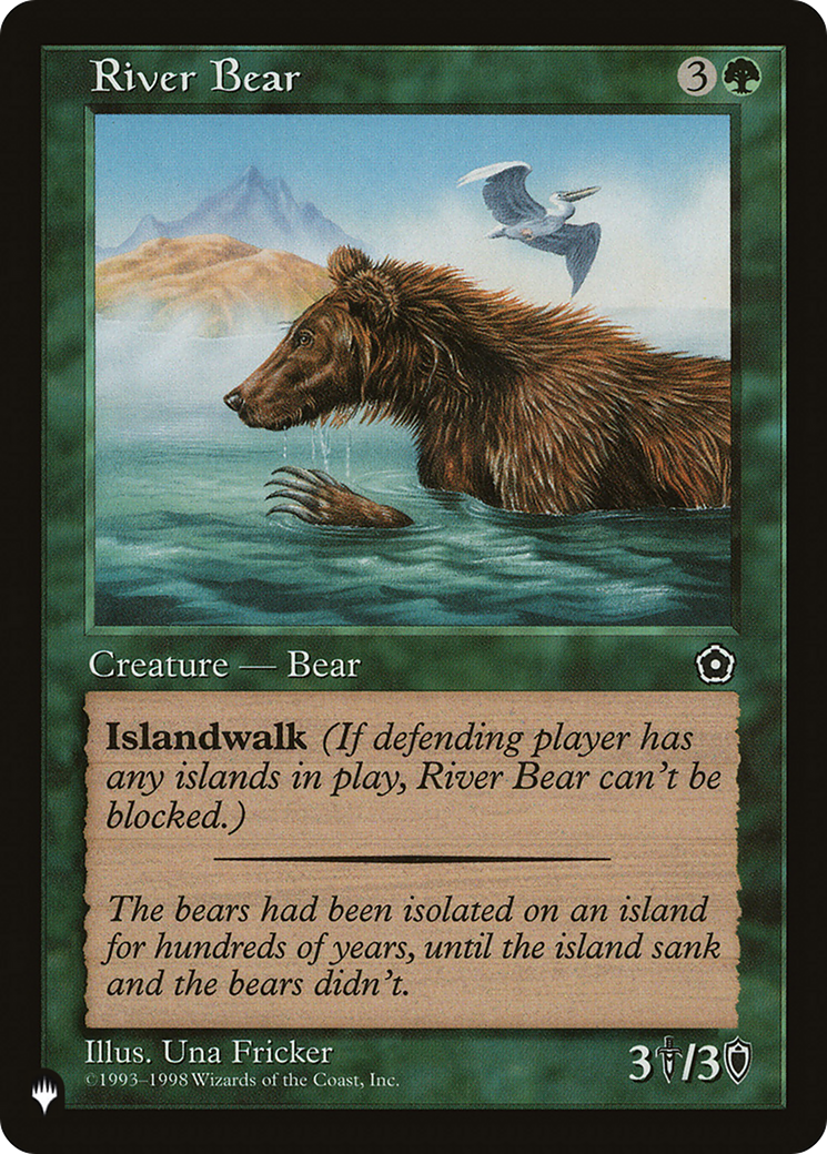 River Bear [The List Reprints] | Mindsight Gaming