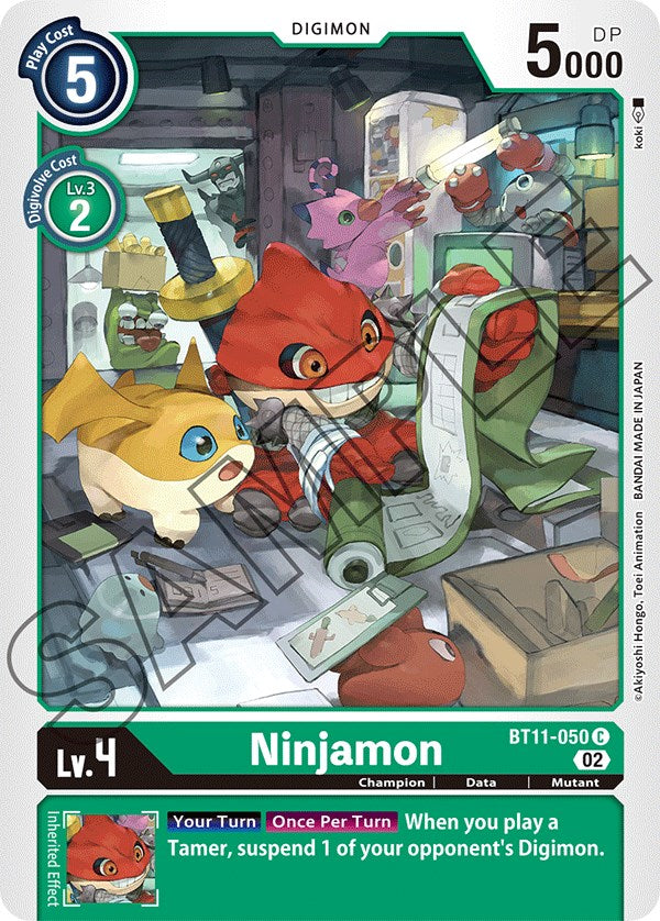 Ninjamon [BT11-050] [Dimensional Phase] | Mindsight Gaming