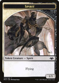 Spirit // Golem Double-Sided Token [Modern Horizons Tokens] | Mindsight Gaming