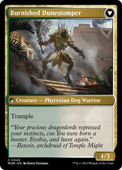 Tarkir Duneshaper // Burnished Dunestomper [March of the Machine] | Mindsight Gaming