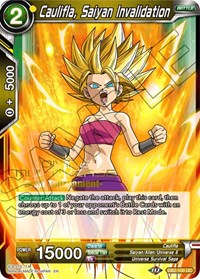 Caulifla, Saiyan Invalidation (Divine Multiverse Draft Tournament) (DB2-100) [Tournament Promotion Cards] | Mindsight Gaming