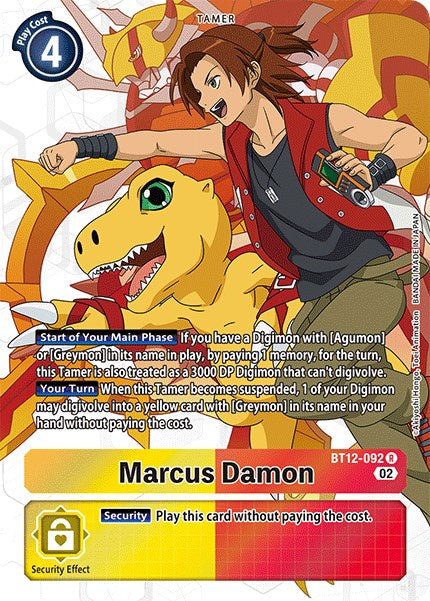 Marcus Damon [BT12-092] (Alternate Art) [Across Time] | Mindsight Gaming