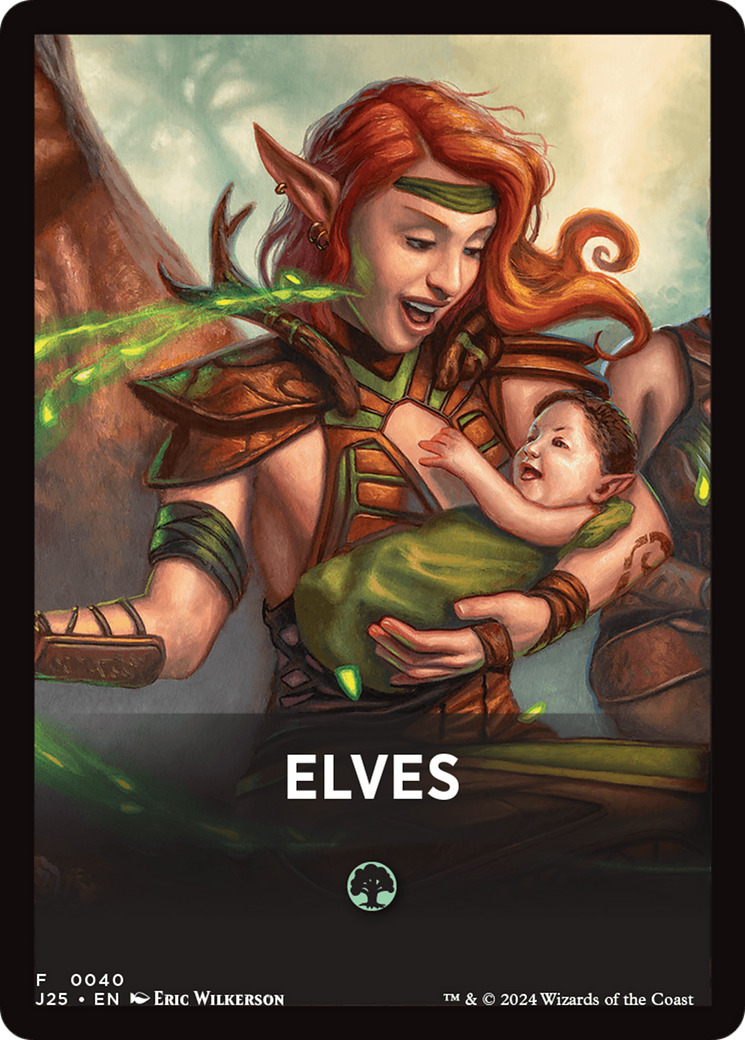 Elves Theme Card [Foundations Jumpstart Front Cards] | Mindsight Gaming