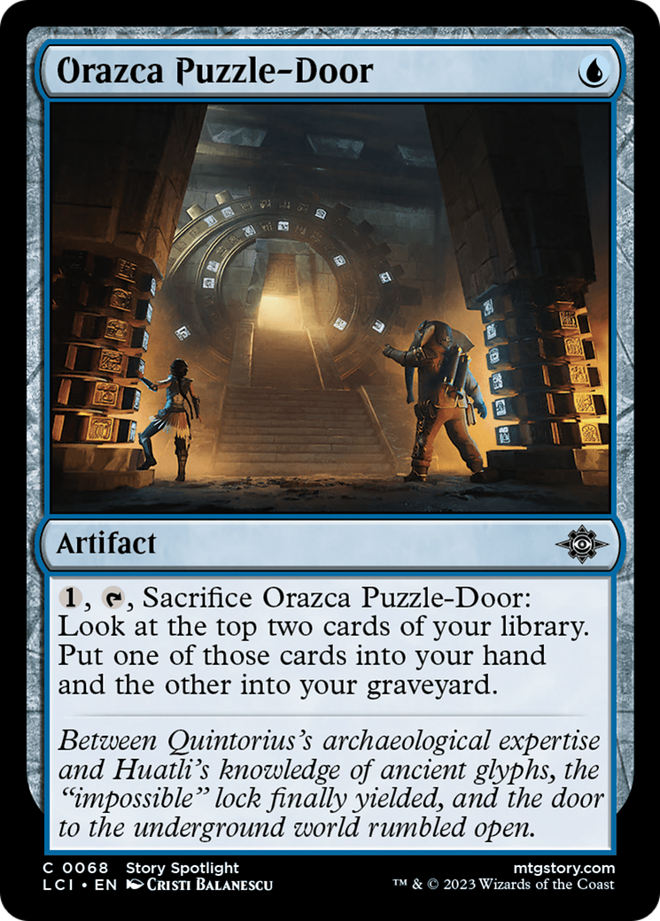 Orazca Puzzle-Door [The Lost Caverns of Ixalan] | Mindsight Gaming