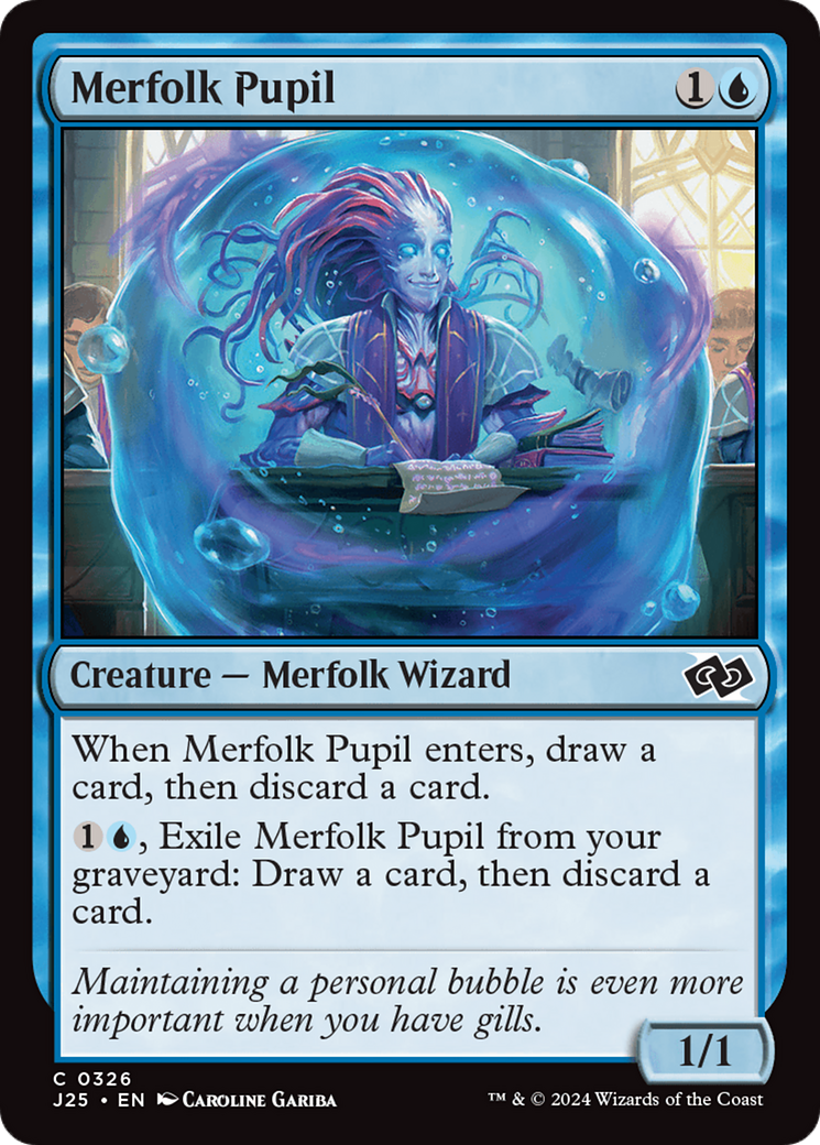 Merfolk Pupil [Foundations Jumpstart] | Mindsight Gaming