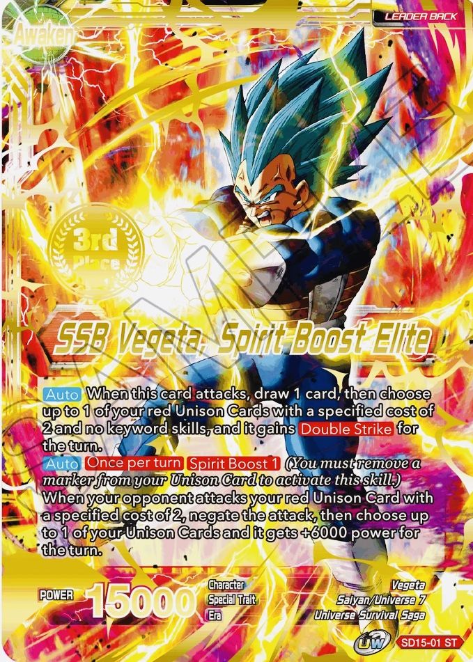 Vegeta // SSB Vegeta, Spirit Boost Elite (2021 Championship 3rd Place) (SD15-01) [Tournament Promotion Cards] | Mindsight Gaming