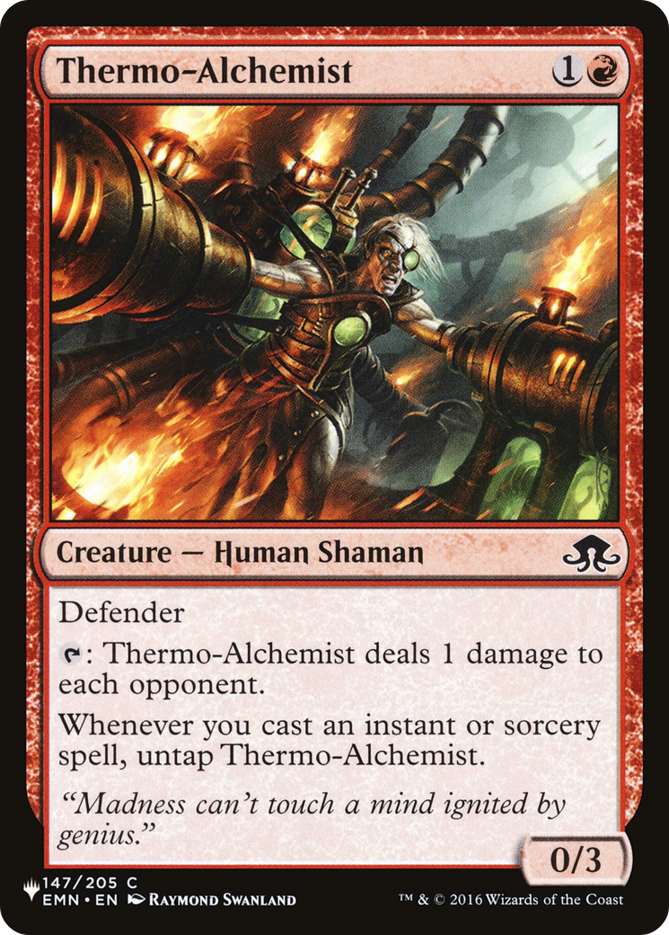 Thermo-Alchemist [The List Reprints] | Mindsight Gaming