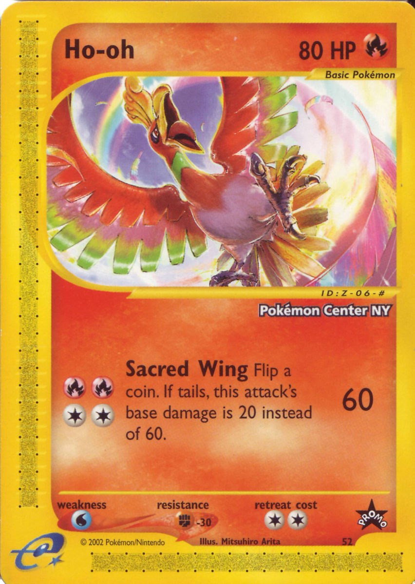 Ho-oh (52) (Pokemon Center NY Promo) [Wizards of the Coast: Black Star Promos] | Mindsight Gaming