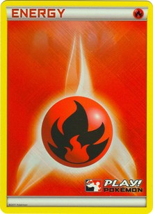 Fire Energy (2011 Play Pokemon Promo) [League & Championship Cards] | Mindsight Gaming