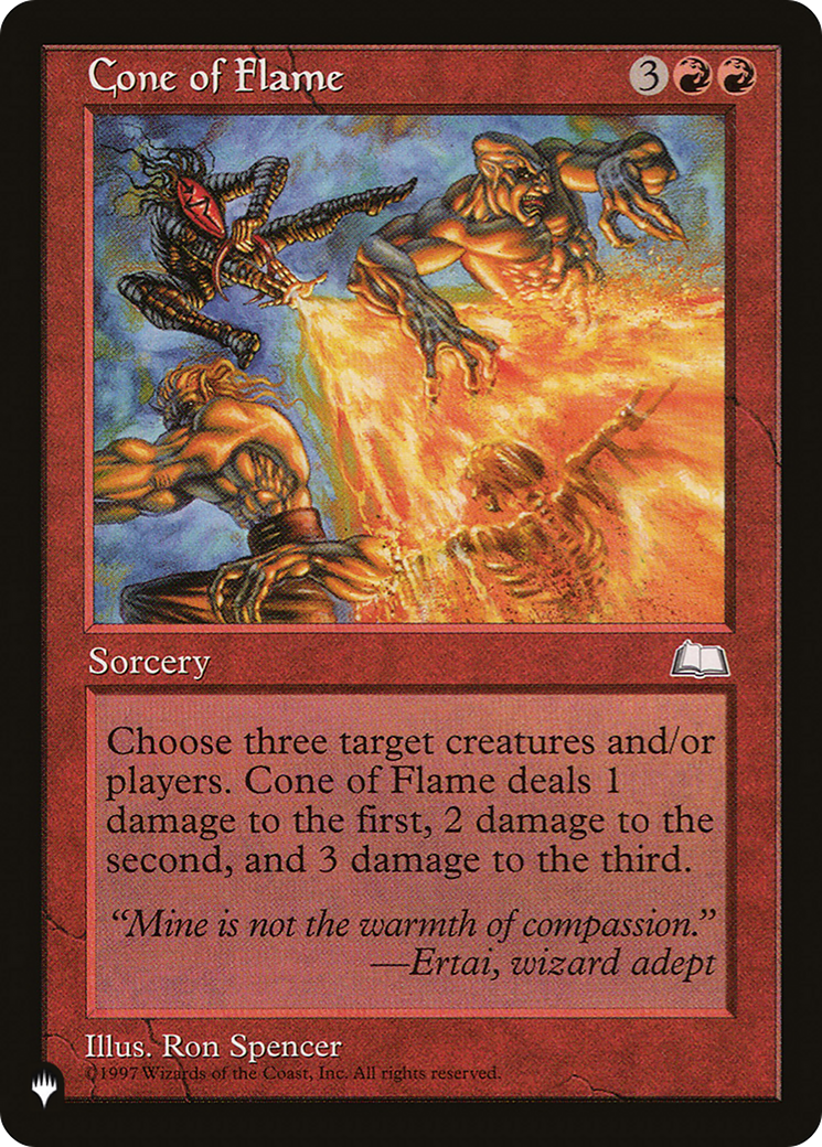 Cone of Flame [The List Reprints] | Mindsight Gaming