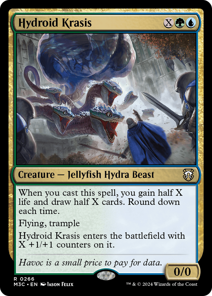 Hydroid Krasis (Ripple Foil) [Modern Horizons 3 Commander] | Mindsight Gaming