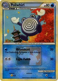 Poliwhirl (37/95) (State Championship Promo Staff) [HeartGold & SoulSilver: Unleashed] | Mindsight Gaming