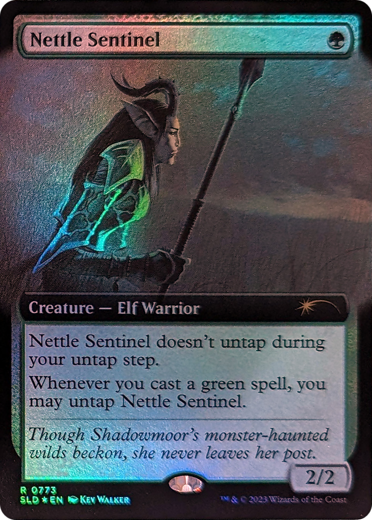 Nettle Sentinel (Extended Art) [Secret Lair Drop Series] | Mindsight Gaming